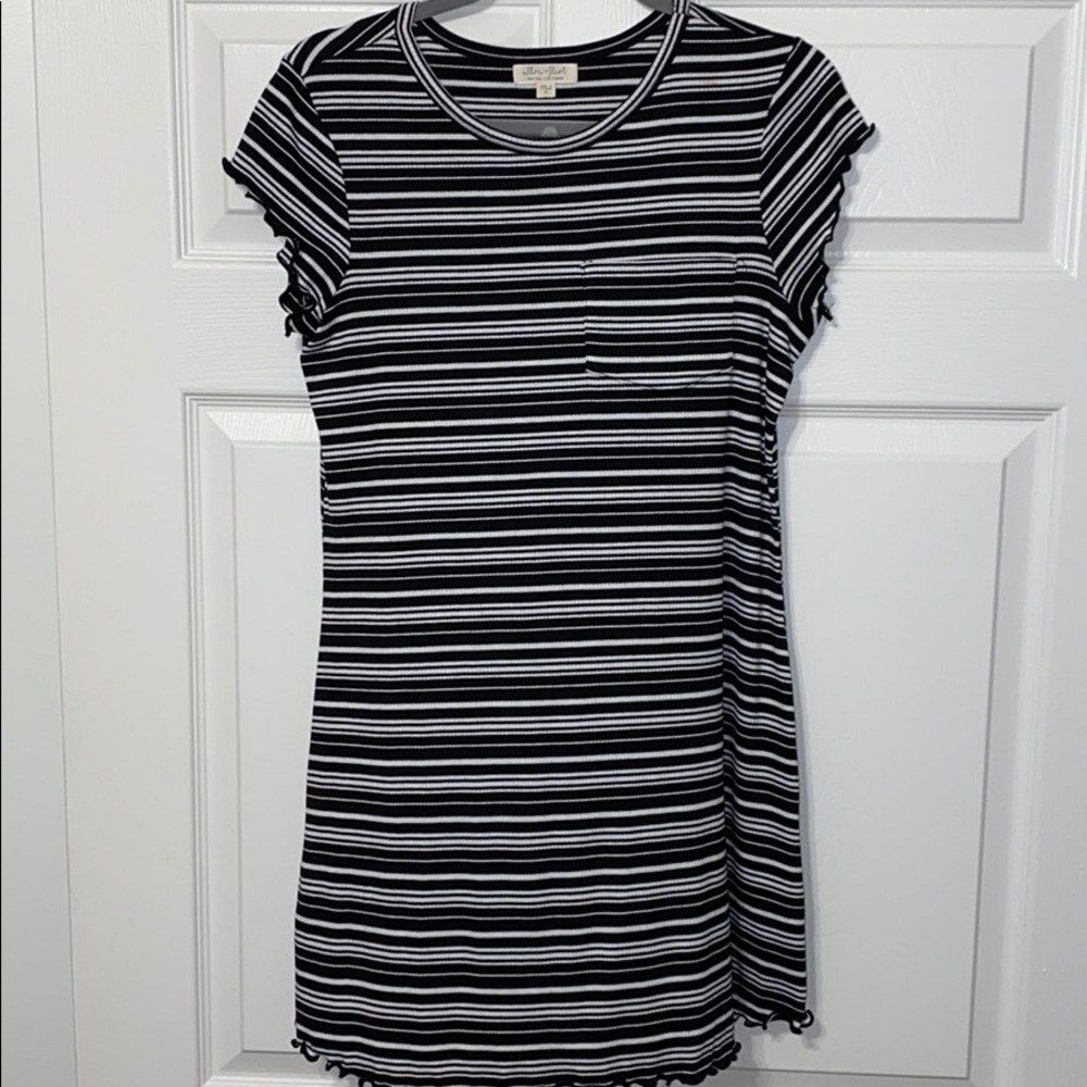 T-Shirt Dress Stripped